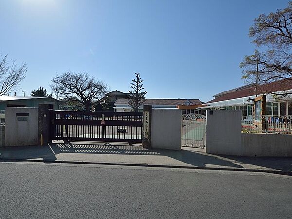 広い園庭には楽しい遊具がたくさん！人工芝のお山をダンボールを使って滑ります。