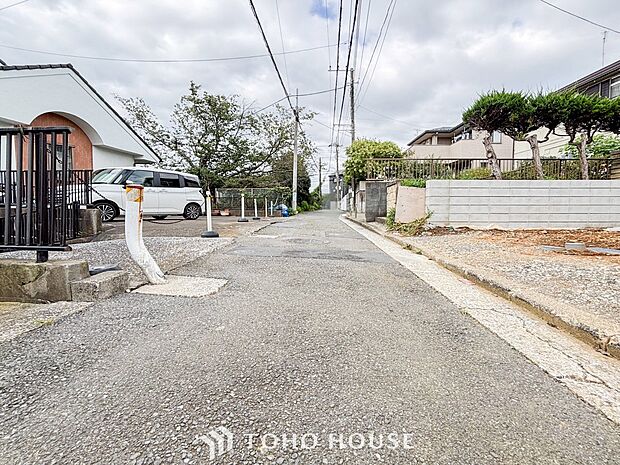 落ち着きのある閑静な住宅街。きっとここからご家族のかけがえのない想い出が作られることでしょう。