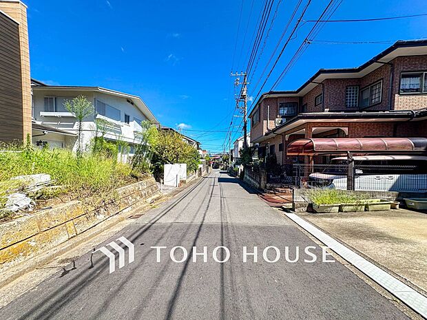 落ち着きのある閑静な住宅街。きっとここからご家族のかけがえのない想い出が作られることでしょう。