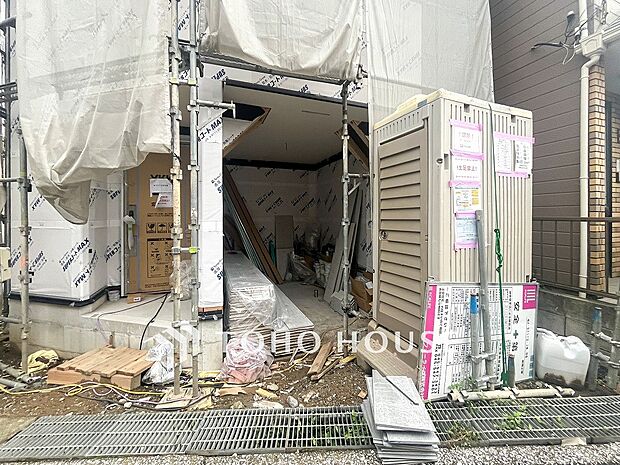 大切なお車を雨や風から守ってくれるビルトイン車庫付です。