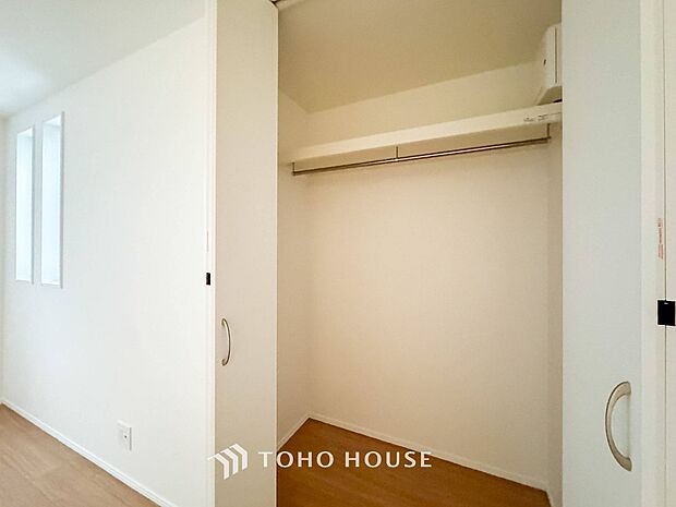 暮らし心地を大きく左右する収納を適材適所に配置し、使い勝手を考慮しました。