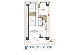 ポートヴィラージュ浦賀A棟 3LDKの間取図画像