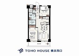 サンピア杉田 2LDKの間取図画像