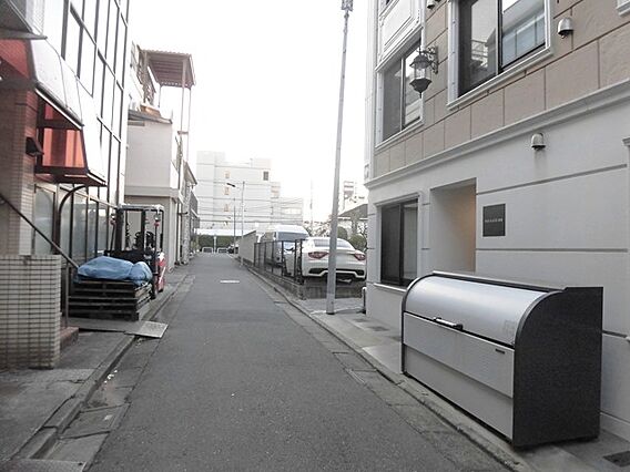 前面道路