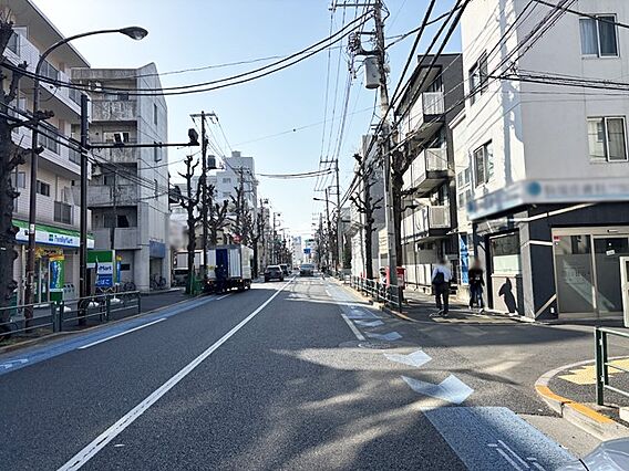 前面道路