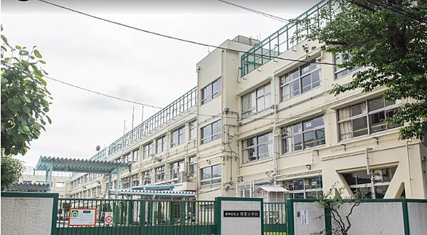 用賀小学校まで（970m）