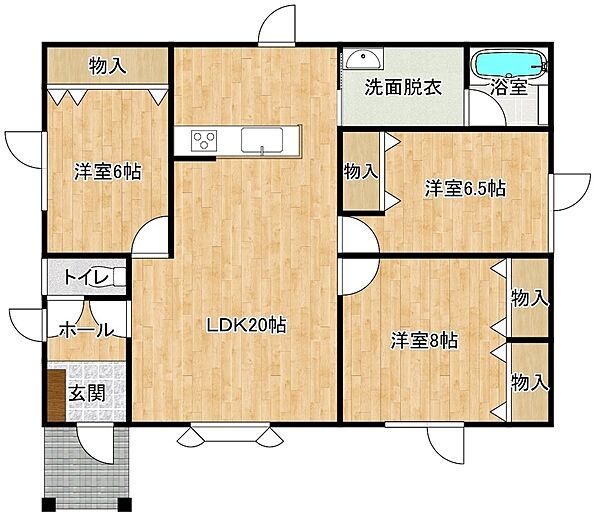 間取り：301000114989