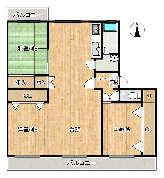 間取り：321000085991