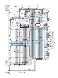 メインステージ本蓮沼 2LDKの間取図画像