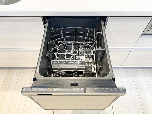 食洗機付で食事の後片付けもラクラク!毎日忙しい奥様にうれしい、環境にもやさしい!