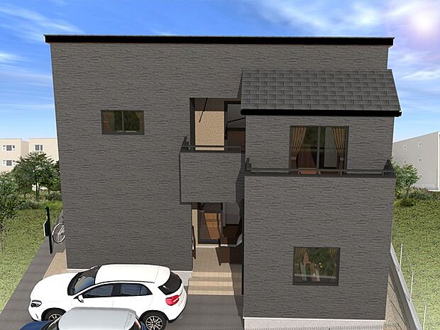 「ブルックリンスタイル」外観イメージパース （※画像はイメージです。オプション等含む場合がござます。）