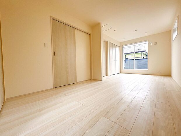 家族の成長に合わせて1部屋を2部屋にアレンジできるフレキシブルルーム