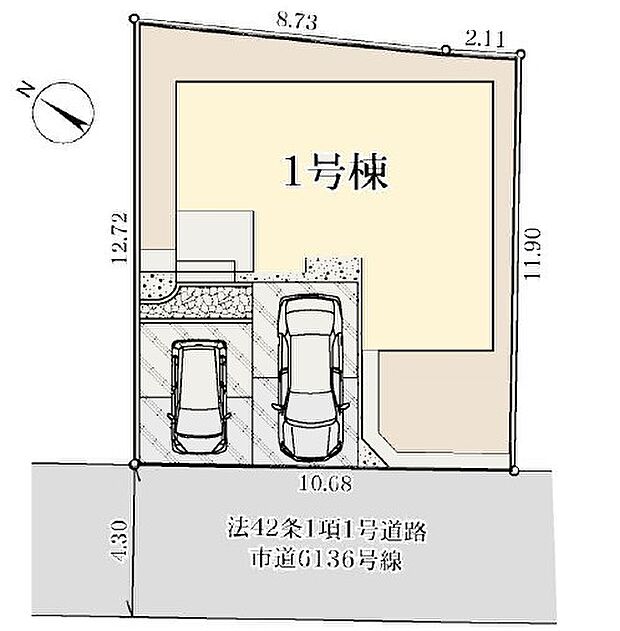 南西側接道につき陽当たり良好♪