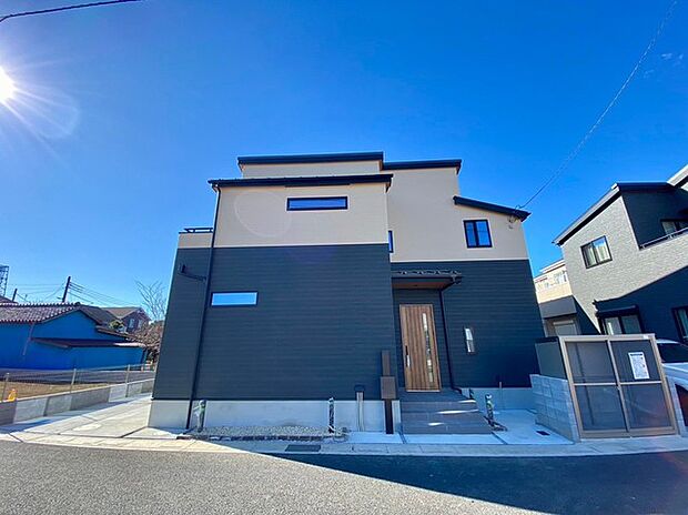 和モダンスタイルの外観(施工例)