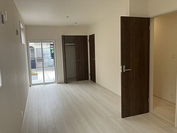 家族の成長に合わせて1部屋を2部屋にアレンジできるフレキシブルルーム