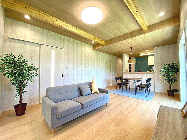 「北欧風スタイル」LDK(施工例)