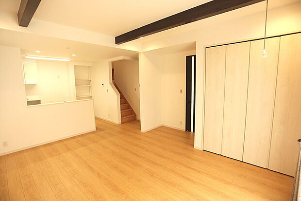 あると便利！リビング収納（施工例） ベビー用品やペット用品、その他よく使用するものを手近に保管できます♪