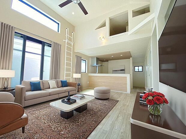 本画像はCGで作成しており、実際に現地に家具は置かれておりません。また、価格に家具は含まれておりません。