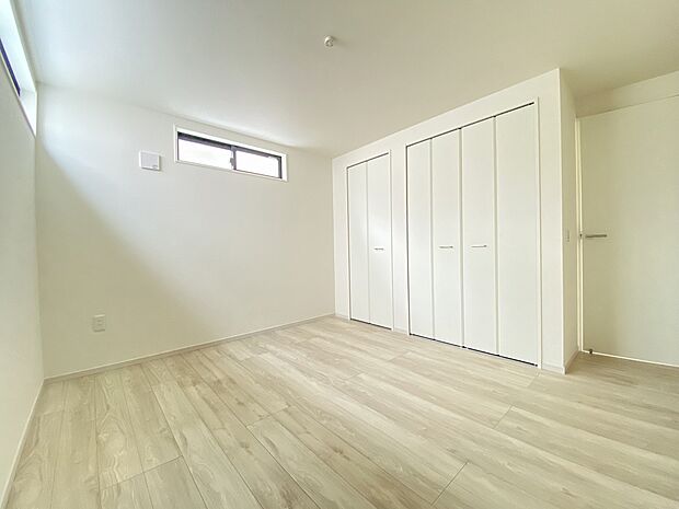 ゆっくりとした時間が流れる、癒しの寝室です。