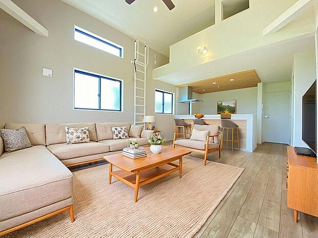 本画像はCGで作成しており、実際に現地に家具は置かれておりません。また、価格に家具は含まれておりません。