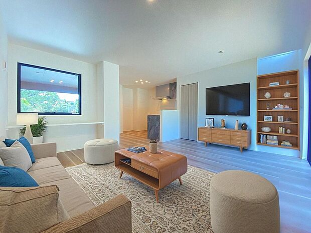 本画像はCGで作成しており、実際に現地に家具は置かれておりません。また、価格に家具は含まれておりません。