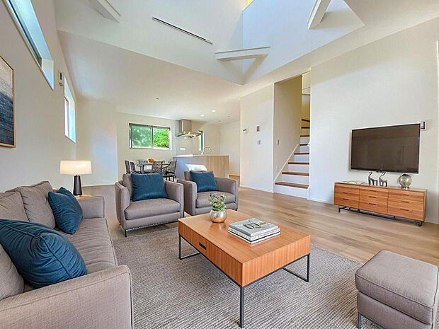 本画像はCGで作成しており、実際に現地に家具は置かれておりません。また、価格に家具は含まれておりません。