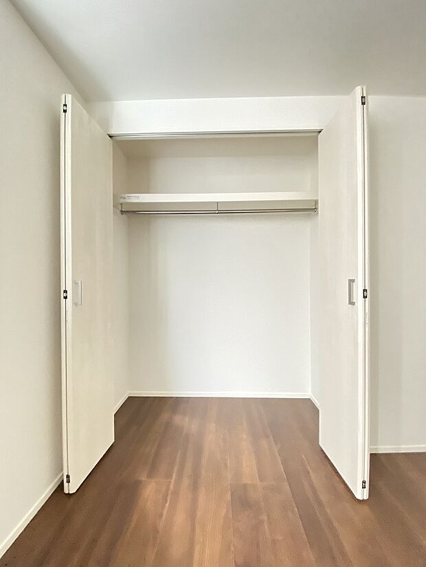 整理整頓も楽しくなる、大容量の収納スペース。