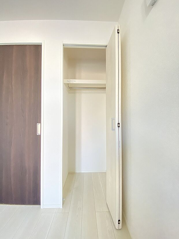 整理整頓も楽しくなる、大容量の収納スペース。