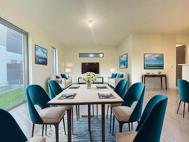 本画像はCGで作成しており、実際に現地に家具は置かれておりません。また、価格に家具は含まれておりません。