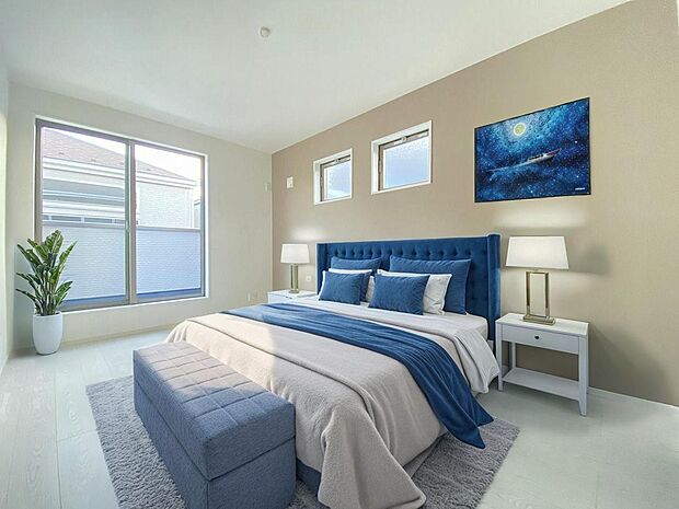 本画像はCGで作成しており、実際に現地に家具は置かれておりません。また、価格に家具は含まれておりません。