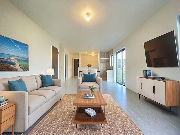 本画像はCGで作成しており、実際に現地に家具は置かれておりません。また、価格に家具は含まれておりません。