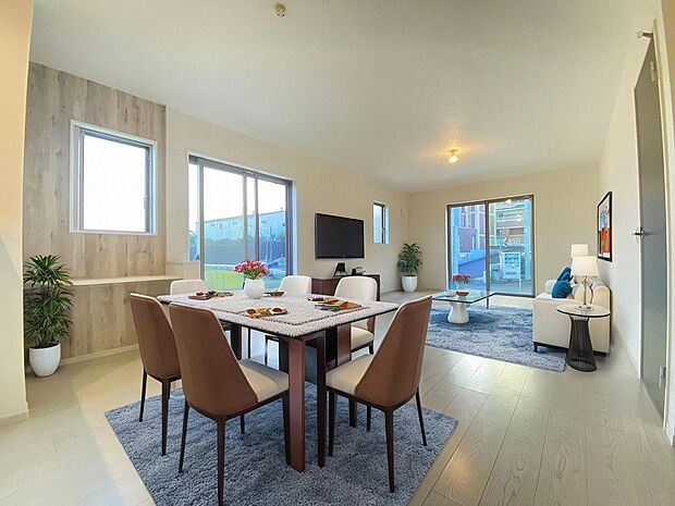 本画像はCGで作成しており、実際に現地に家具は置かれておりません。また、価格に家具は含まれておりません。