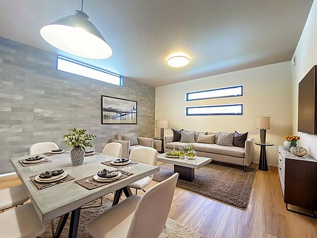 本画像はCGで作成しており、実際に現地に家具は置かれておりません。また、価格に家具は含まれておりません。