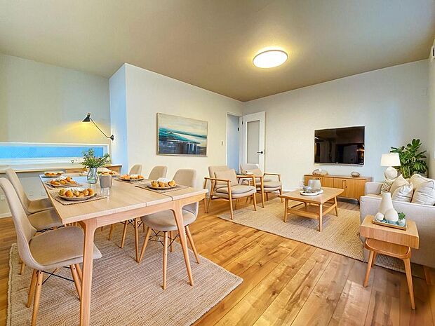 本画像はCGで作成しており、実際に現地に家具は置かれておりません。また、価格に家具は含まれておりません。