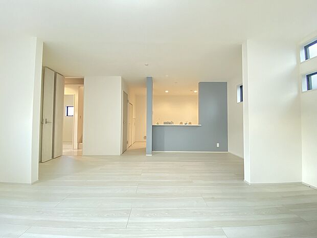 様々なシーンを過ごすリビング。ここから始まる家族との毎日が新しい生活のスタートです。