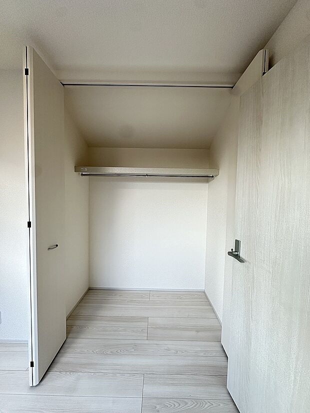 整理整頓も楽しくなる、大容量の収納スペース。