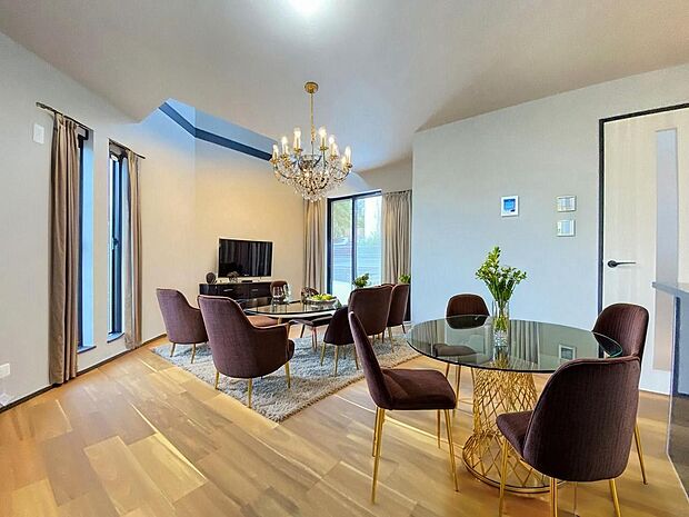 本画像はCGで作成しており、実際に現地に家具は置かれておりません。また、価格に家具は含まれておりません。