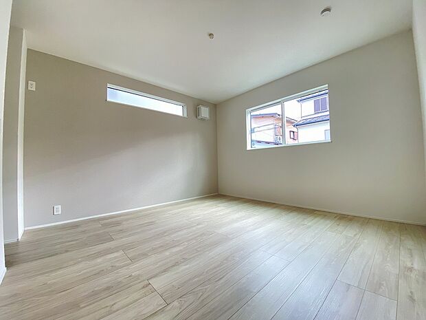 ゆっくりとした時間が流れる、癒しの寝室です。