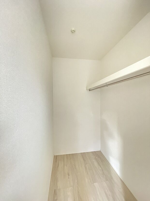 整理整頓も楽しくなる、大容量の収納スペース。