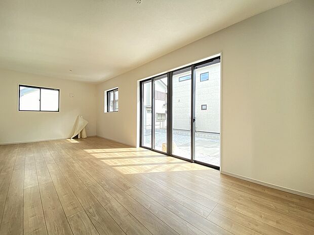 様々なシーンを過ごすリビング。ここから始まる家族との毎日が新しい生活のスタートです。