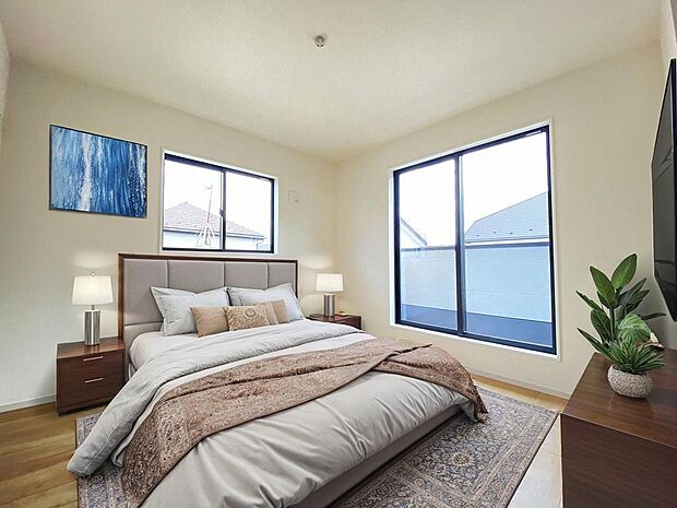 本画像はCGで作成しており、実際に現地に家具は置かれておりません。また、価格に家具は含まれておりません。