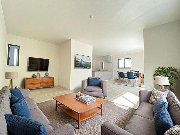 本画像はCGで作成しており、実際に現地に家具は置かれておりません。また、価格に家具は含まれておりません。