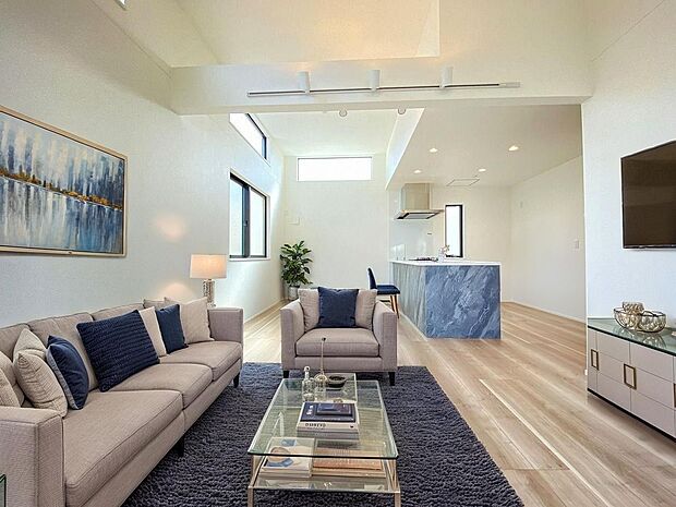 本画像はCGで作成しており、実際に現地に家具は置かれておりません。また、価格に家具は含まれておりません。