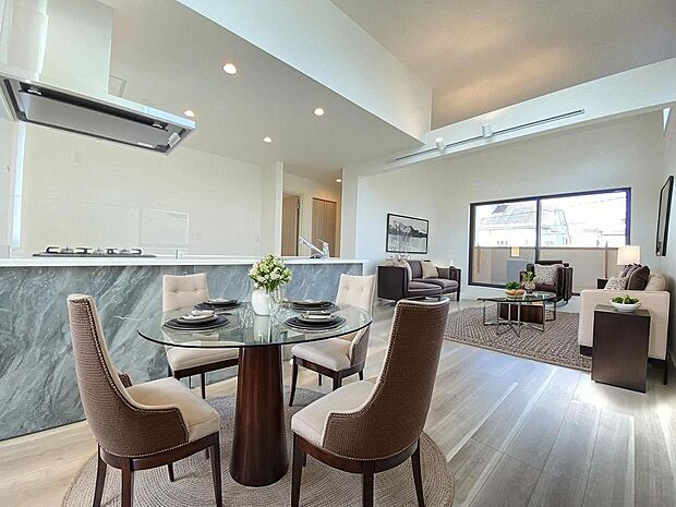 本画像はCGで作成しており、実際に現地に家具は置かれておりません。また、価格に家具は含まれておりません。