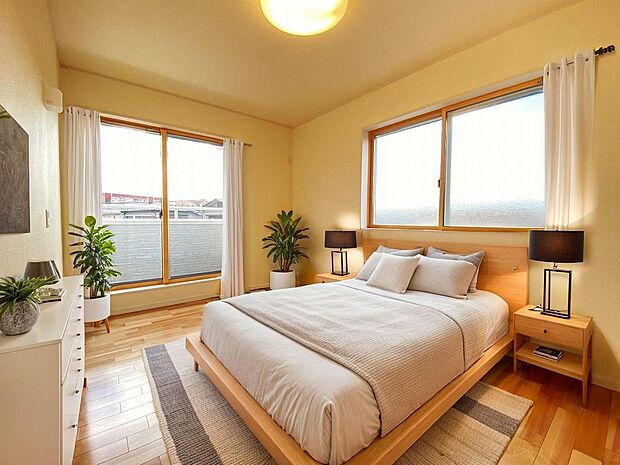 本画像はCGで作成しており、実際に現地に家具は置かれておりません。また、価格に家具は含まれておりません。