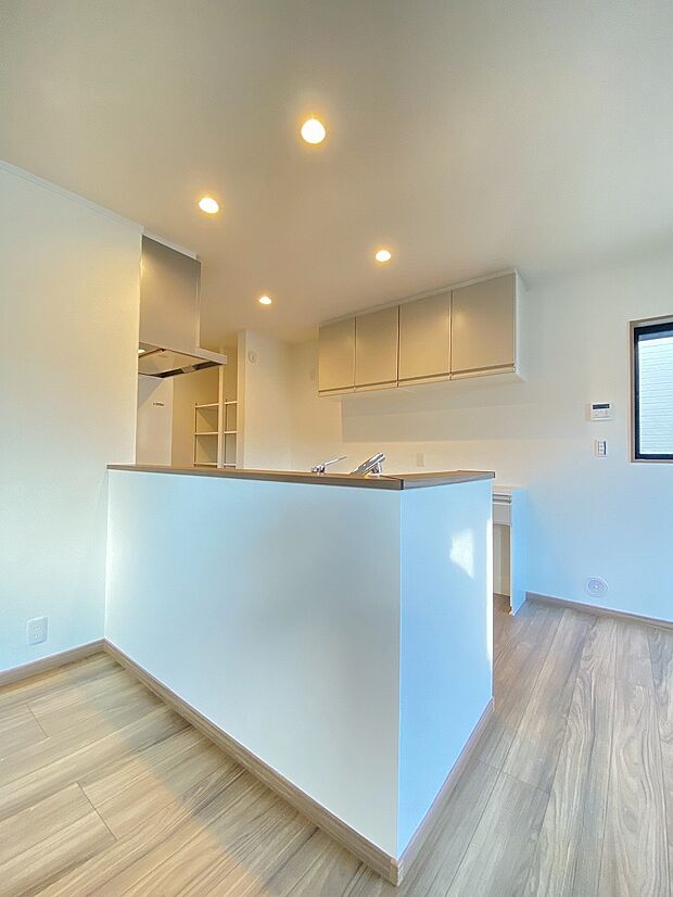 広々としたシンクで、食事の後片付けもはかどります