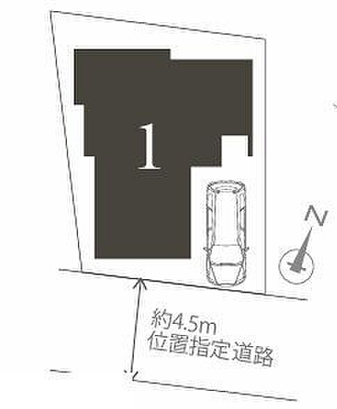 閑静な住宅地で子育て家族に適した、ゆとりある住環境が整っています。