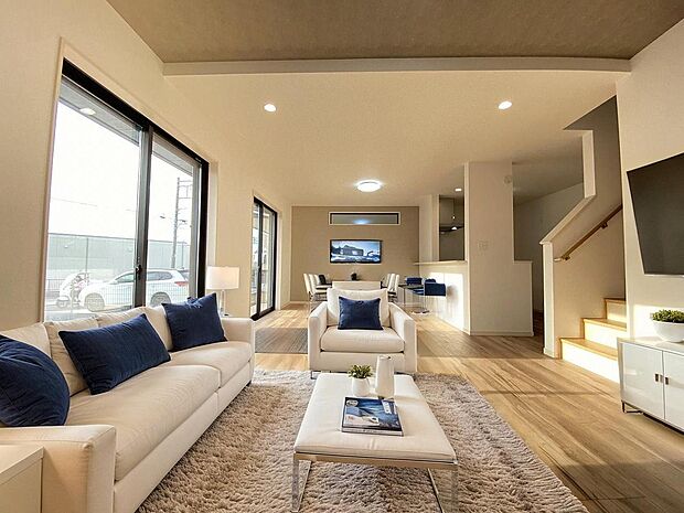 本画像はCGで作成しており、実際に現地に家具は置かれておりません。また、価格に家具は含まれておりません。