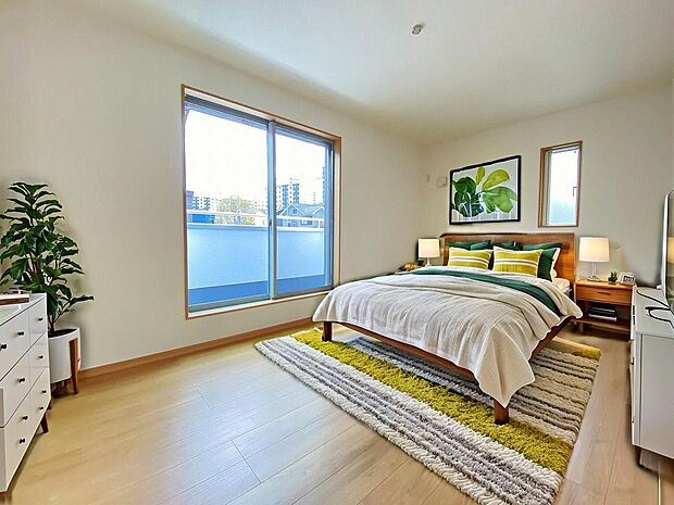 本画像はCGで作成しており、実際に現地に家具は置かれておりません。また、価格に家具は含まれておりません。