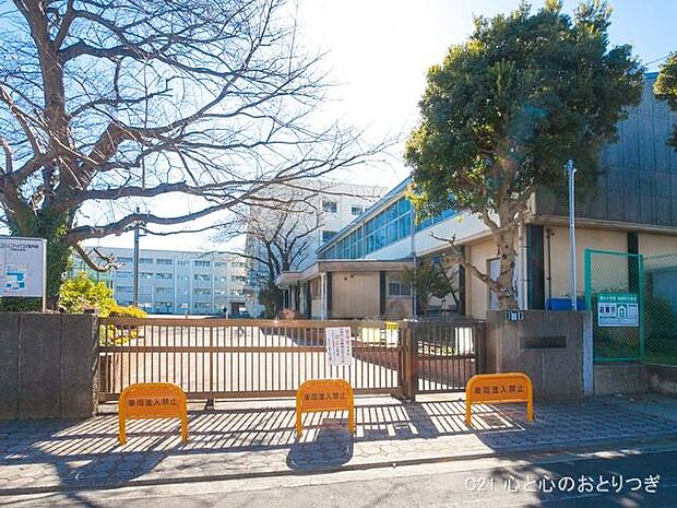 横浜市立深谷小学校　1040ｍ　撮影日:2021/02/16